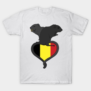 Gerbil Belgium (dark) T-Shirt
